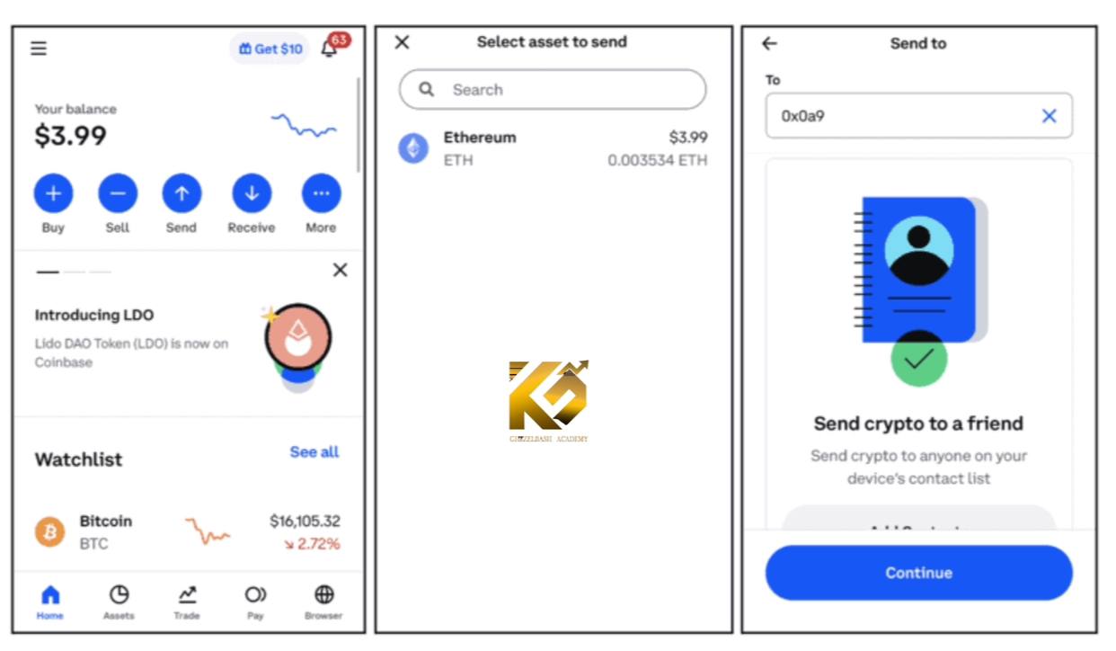 آموزش صرافی کوین بیس